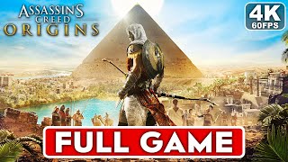 ASSASSINS CREED ORIGINS Gameplay Walkthrough FULL GAME 4K 60FPS PC ULTRA  No Commentary [upl. by Eikin158]