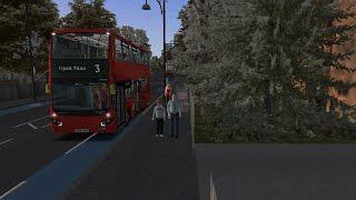 OMSI 2  London  Route 3 Timelapse [upl. by Eiuqram]