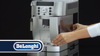 DeLonghi ECAM Fully Automatic EspressoCappuccino Machine How to Get Started [upl. by Kantor]