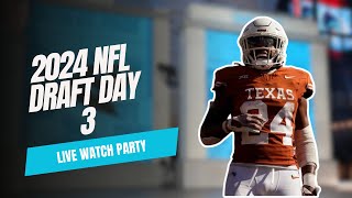 2024 NFL Draft Day 3 Live  Panthers Are Now On The Clock [upl. by Hayikaz]