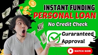 Top 5 HighRisk Personal Loan Guaranteed Approval  No Credit Check amp Bad Credit Direct Lenders 2024 [upl. by Yardna]