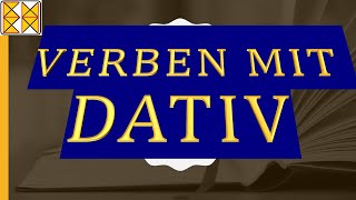 Verben mit Dativ  Deutsche Grammatik [upl. by Emylee]