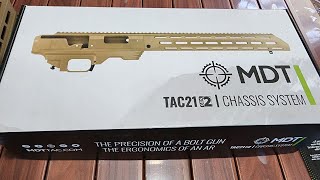 MDT Tac 21 Gen 2 unbox pt1 Pt2install [upl. by Delmar33]