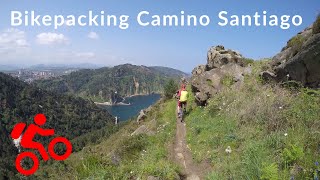 Bikepacking  Cycling the Camino del Norte Mtb Spain Part 6 on the original pilgrim footway [upl. by Mapes]