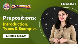 What is Preposition in English Grammar  Introduction Definition Types and Examples  BYJUS [upl. by Atnahsa548]