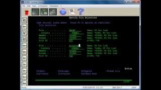 AS400 Query Tutorial  Joining Files [upl. by Keyek]