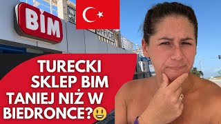 🇹🇷 Zakupy w TURCJI Ceny w Tureckim Dyskoncie BIM [upl. by Pilihp]