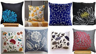 Beautiful embroidered cushion covers for living room bedroom  new cushion covers [upl. by Jeffcott]