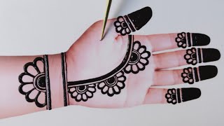 Latest Style Bridal Mehndi Design for Front Hand ll Amazing Eid Full Hand Mehndi Design ll Mehandi [upl. by Danya]