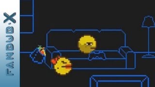 Dorkly Bits Pacman Plays Skyrim Dublado PTBR [upl. by Anahsal]