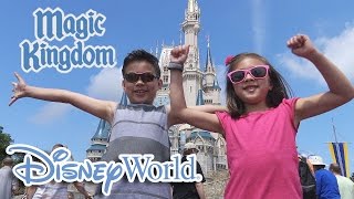 EvanTubeHD visits The MAGIC KINGDOM at Disney World [upl. by Ellehciram]