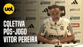 VÍTOR PEREIRA diz que o FLAMENGO é quem TOMA DECISÕES na entrevista coletiva após perder a final [upl. by Margit]