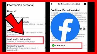 ✅COMO CONFIRMAR MI IDENTIDAD EN FACEBOOK [upl. by Htebarual]