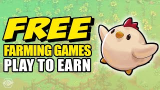 5 Free To Play Crypto Farming Games [upl. by Vastha]