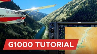 G1000 Tutorial MSFS  A Kodiak 100 Mission in the Mountains [upl. by Lukey980]