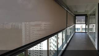 Motorised Ziptrak® Outdoor Blinds [upl. by Oinoitna]