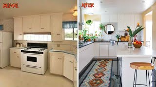 10 Small Kitchen Remodel  Before and After [upl. by Hadwyn]