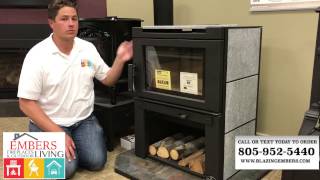 Osburn Matrix Wood Burning Stove Product Review [upl. by Ilka]