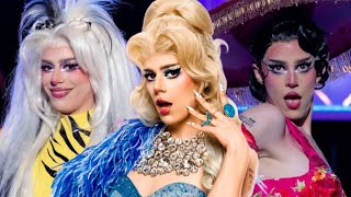 All of Arantxa Castilla La Manchas Runway Looks from RuPaul Drag Race UK vs The World 2 🇪🇸 [upl. by Nabila]