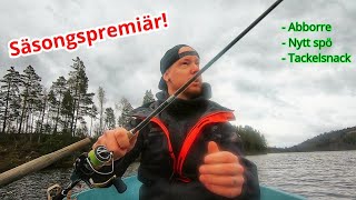 Årets första abborrfiske  Snabb mjukstart i skogssjön [upl. by Arimahs954]