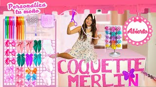 CONVIERTO MI CASA en TIENDA COQUETTE🎀 Moños Pesonalizados Para Mis Clientes 💕 [upl. by Veradi]