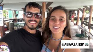 Passeio de Jungle Tour com a Abrace a Trip em Cancún Óiaaa o véio da Lancha [upl. by Ledba]