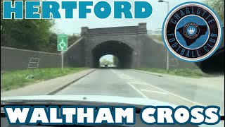 Hertford SG14 to Waltham Cross EN7 250424 [upl. by Lumbard]