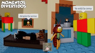 PAPÁ RARO MOMENTOS DIVERTIDOS ROBLOX WEIRD STRICT DAD [upl. by Apple]