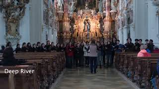 MVRHS Minnesingers  Wieskirche Oberammergau Germany [upl. by Beisel788]