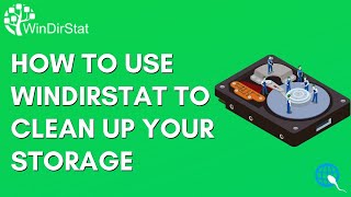 How to use WinDirStat in Windows 11  How To Clean Up Disk Space In 2023  TECH SPERM windirstat [upl. by Alded]