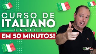 Curso de Italiano para iniciantes em 50 Minutos  Aula italiano [upl. by Anelyak542]