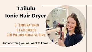 Testing out this Tailulu ionic hair dryer [upl. by Soane]