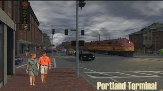 Railworks 3 HD Train Simulator 2012  Portland Terminal 1 [upl. by Salomone166]