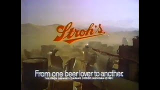 Strohs Beer 1981 Flight Of The Phoenix Commercial [upl. by Nnagem]