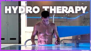 Explore the players’ recovery pools from the inside  Real Madrid x Sanitas [upl. by Thurman205]