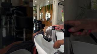 The most relaxing Asmr hair spa 💤Luxury Treatment for Relaxed Hair relaxsalon [upl. by Kingston787]