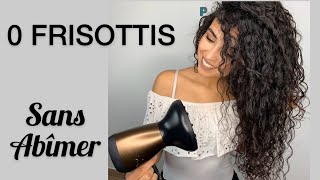 Comment BIEN UTILISER LE DIFFUSEUR  sans frisottis ni abîmer ses cheveux 🌸 [upl. by Nallek]