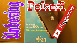 Unboxing SmartGo Pokefi or Pocketwifi with 5gb free data good for 90 countries or more [upl. by Enovahs]