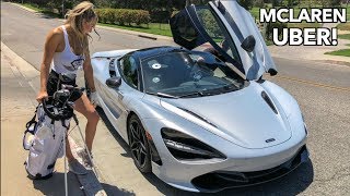 Picking Up UBER Riders In A Mclaren [upl. by Micaela]