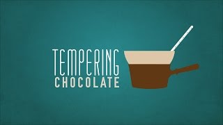 Tempering Chocolate [upl. by Atterys]