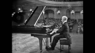 Rubinstein plays Chopin Waltz op 34 no 2 live correct pitch HQ [upl. by Nyltac451]