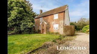 HOUSE TOUR UK Character Cottage For Sale £325000 Necton Norfolk with Longsons Estate Agents [upl. by Hadihahs]