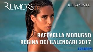 Raffaella Modugno sexy protagonista del calendario di For Men Magazine [upl. by Yrevi]