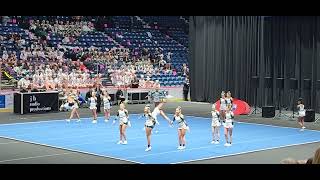 Ridgeland High School Varsity Competition Cheer Team 3A division at GHSA State Competition 111123 [upl. by Cathy439]