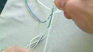 R Amram Gaon Tekhelet Tying Method [upl. by Elacsap]