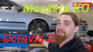 Octavia II Výměna Manžety  BEZ KOMPRESE  Škoda VW Seat Audi [upl. by Niamrahc469]