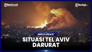 HIZBULLAH LUNCURKAN SERANGAN RUDAL BESAR BESARAN KE TEL AVIV [upl. by Anileuqcaj]