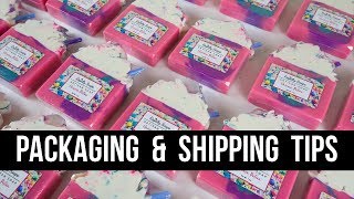 My ENTIRE Process  Packaging Labeling amp Shipping  Royalty Soaps [upl. by Eiralam283]