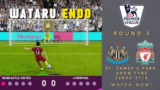 Newcastle vs Liverpool 278Round 3 PL  Chirping chirping [upl. by Ahsotal]