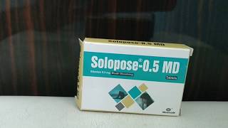 Doctor Hindi Solopose 05 MD tablets uses side effects precautions complications [upl. by Annavaj]